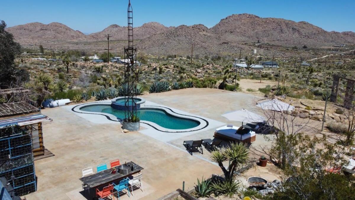 Renovated Lodge - Room 3 With Pool Access Joshua Tree Esterno foto